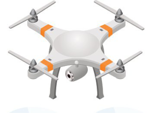drone naranja 1