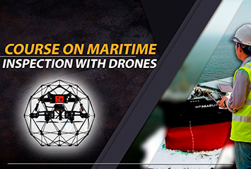 course on maritime inspection with drone
