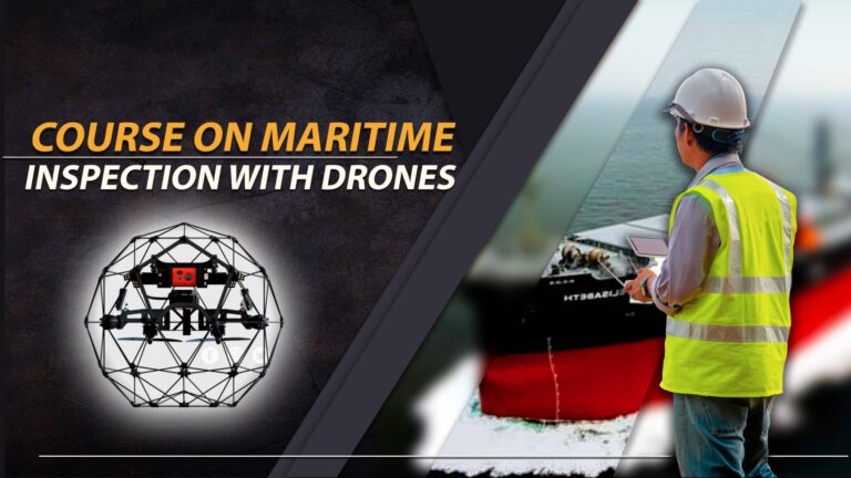 course on maritime.inspection with drone